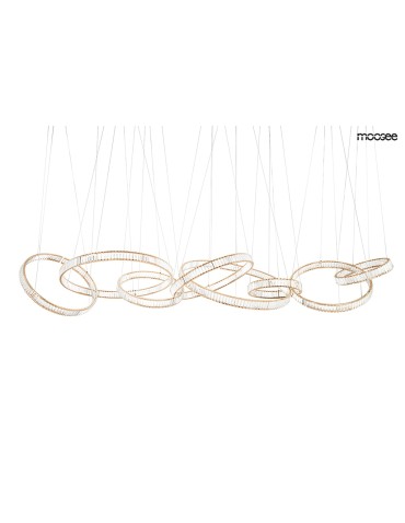 MOOSEE LIBERTY LINE 8 gold pendant lamp (MSE1501100191)