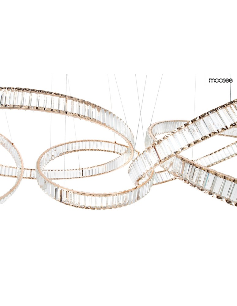 LED pendant lamps - MOOSEE LIBERTY LINE 8 gold pendant lamp (MSE1501100191) - product kolory-swiatla.pl 7