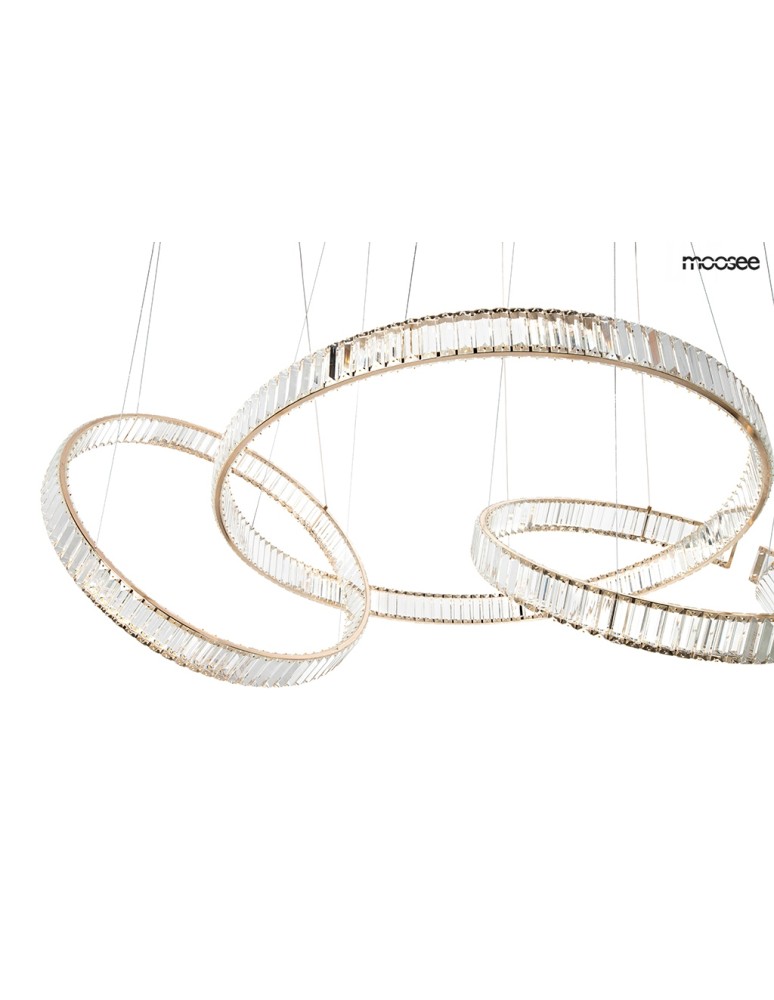 LED pendant lamps - MOOSEE LIBERTY LINE 8 gold pendant lamp (MSE1501100191) - product kolory-swiatla.pl 8
