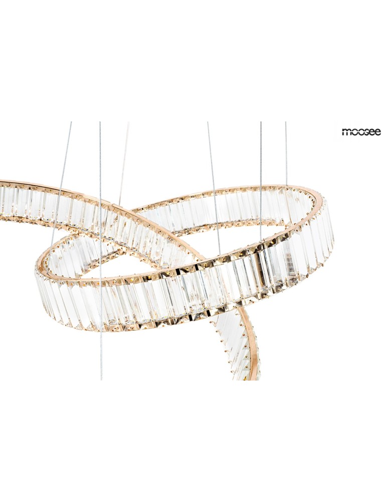 LED pendant lamps - MOOSEE LIBERTY LINE 8 gold pendant lamp (MSE1501100191) - product kolory-swiatla.pl 9