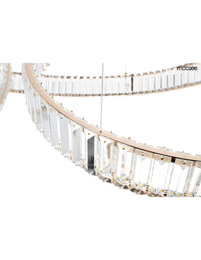 LED pendant lamps - MOOSEE LIBERTY LINE 8 gold pendant lamp (MSE1501100191) - product kolory-swiatla.pl 10