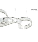 Glamour pendant lamps - MOOSEE WAVE 160B chrome pendant lamp (MSE1501100199) - product 2