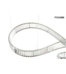 Glamour pendant lamps - MOOSEE WAVE 160B chrome pendant lamp (MSE1501100199) - product 5