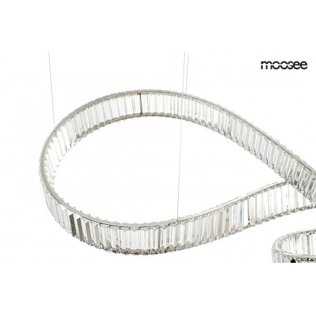 MOOSEE lampa wisząca WAVE 160B chrom (MSE1501100199)
