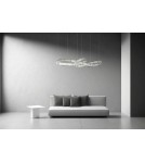 Glamour pendant lamps - MOOSEE WAVE 160B chrome pendant lamp (MSE1501100199) - product 8