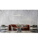 Glamour pendant lamps - MOOSEE WAVE 160B chrome pendant lamp (MSE1501100199) - product 9