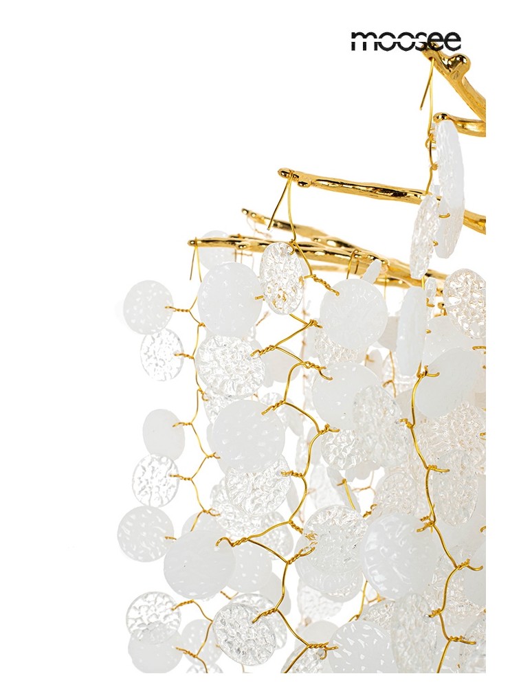 Glamour pendant lamps - MOOSEE RIVIERA 80 gold pendant lamp (MSE010100392) - product kolory-swiatla.pl 3