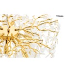 Glamour pendant lamps - MOOSEE RIVIERA 80 gold pendant lamp (MSE010100392) - product 4