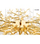 Glamour pendant lamps - MOOSEE RIVIERA 80 gold pendant lamp (MSE010100392) - product 5