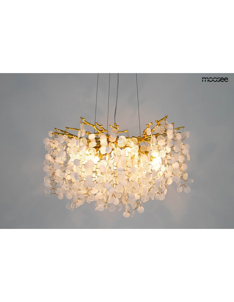 Glamour pendant lamps - MOOSEE RIVIERA 80 gold pendant lamp (MSE010100392) - product kolory-swiatla.pl 9