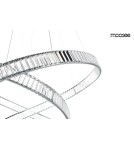 Glamour pendant lamps - MOOSEE WAVE 130 chrome pendant lamp (MSE1501100197) - product 6