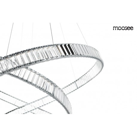 MOOSEE lampa wisząca WAVE 130 chrom (MSE1501100197)