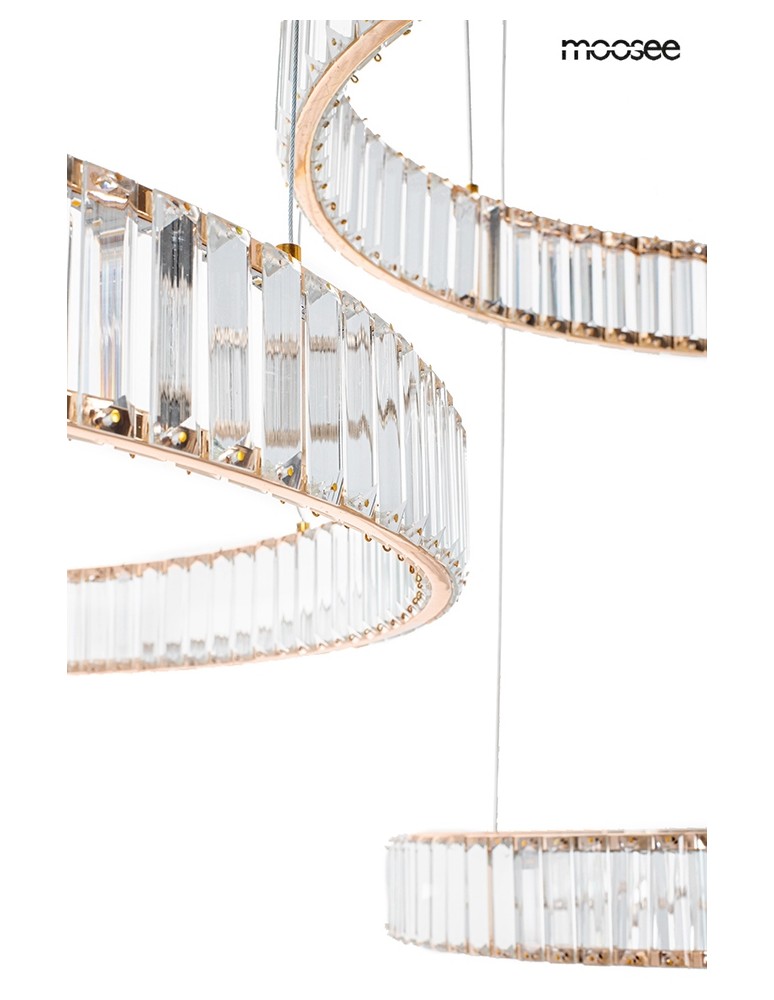 LED pendant lamps - MOOSEE LIBERTY 3A gold pendant lamp (MSE1501100189) - product kolory-swiatla.pl 5