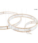 LED pendant lamps - MOOSEE LIBERTY 3A gold pendant lamp (MSE1501100189) - product 6