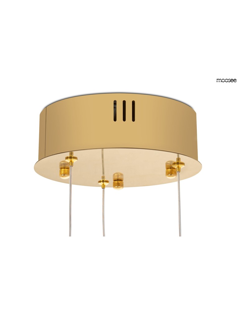LED pendant lamps - MOOSEE LIBERTY 3A gold pendant lamp (MSE1501100189) - product kolory-swiatla.pl 7