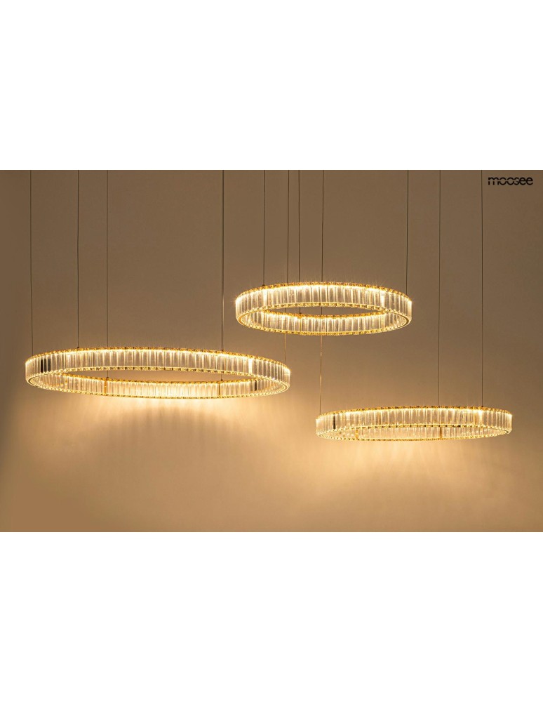 LED pendant lamps - MOOSEE LIBERTY 3A gold pendant lamp (MSE1501100189) - product kolory-swiatla.pl 9