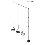 Wall lamps - MOOSEE FLAT 3 wall lamp black (MSE010100385) - product 3