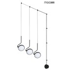 Wall lamps - MOOSEE FLAT 3 wall lamp black (MSE010100385) - product 5