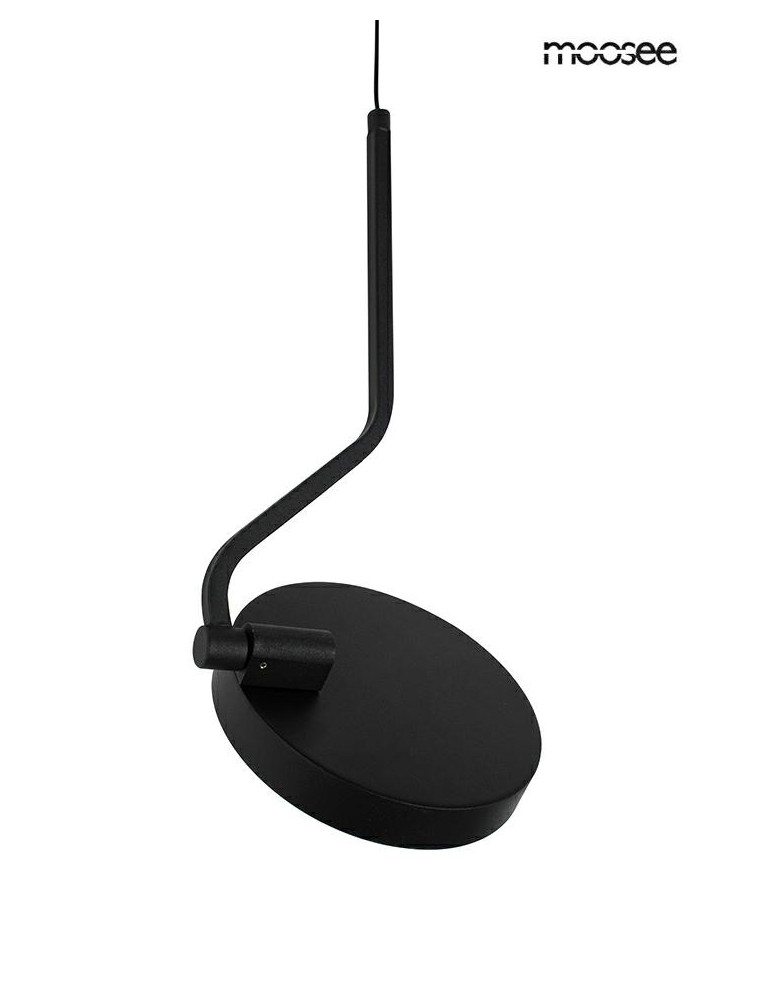 Wall lamps - MOOSEE FLAT 3 wall lamp black (MSE010100385) - product kolory-swiatla.pl 9