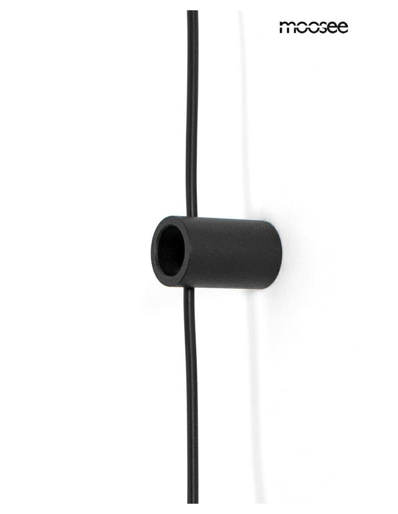 Wall lamps - MOOSEE FLAT 3 wall lamp black (MSE010100385) - product kolory-swiatla.pl 10