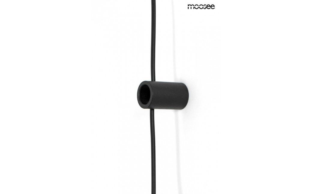 MOOSEE lampa ścienna FLAT 3 czarna (MSE010100385)