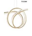 Pendant lamps over the island - MOOSEE WAVE 120 gold pendant lamp (MSE1501100188) - product 3