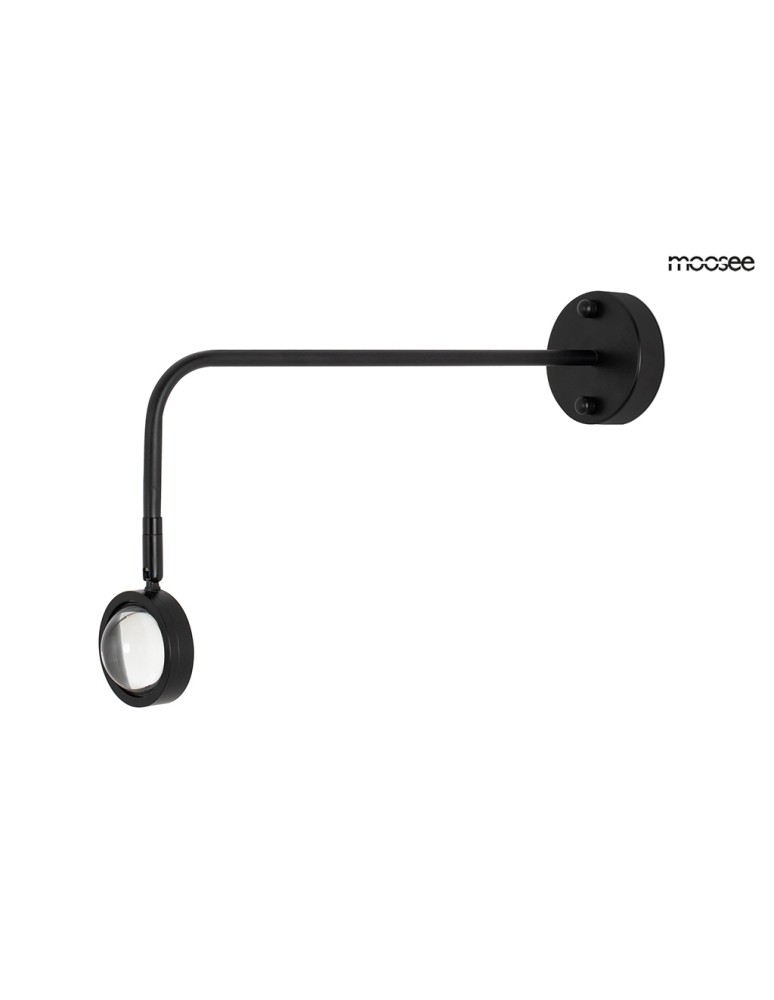 Wall lamps for bedrooms - MOOSEE wall lamp AXEL black (MSE1501100147) - product kolory-swiatla.pl 4