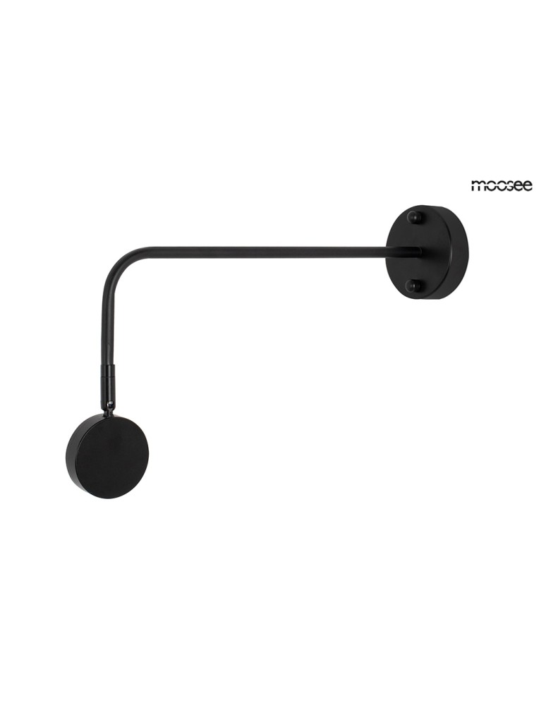 Wall lamps for bedrooms - MOOSEE wall lamp AXEL black (MSE1501100147) - product kolory-swiatla.pl 5