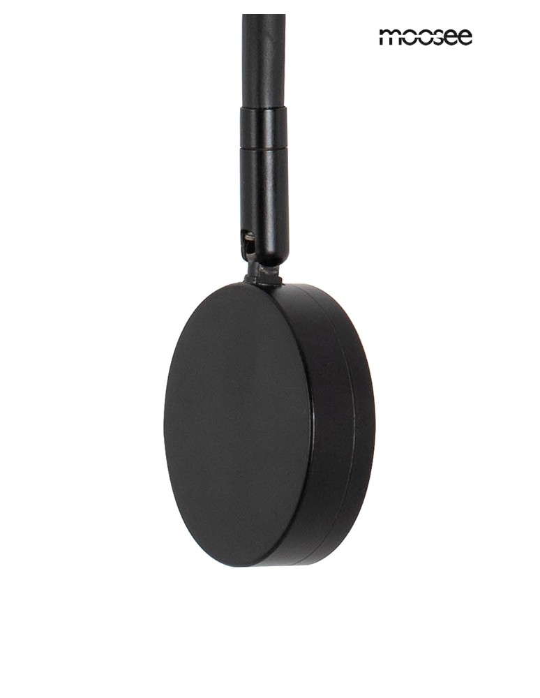 Wall lamps for bedrooms - MOOSEE wall lamp AXEL black (MSE1501100147) - product kolory-swiatla.pl 7