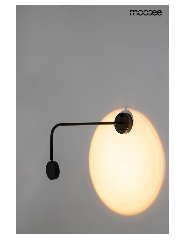 Wall lamps for bedrooms - MOOSEE wall lamp AXEL black (MSE1501100147) - product kolory-swiatla.pl 9