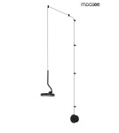 Wall lamps - MOOSEE FLAT wall lamp black (MSE010100384) - product 1