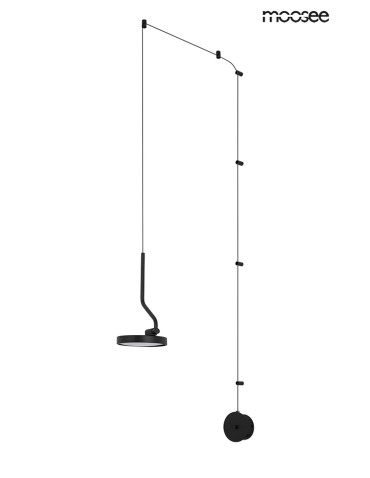 MOOSEE FLAT wall lamp black (MSE010100384)