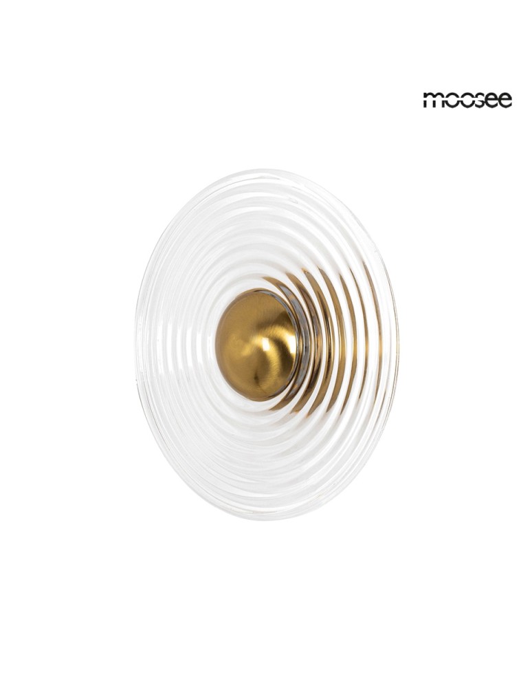 Designer wall lamps - MOOSEE ONDA gold wall lamp (MSE1501100146) - product kolory-swiatla.pl 3
