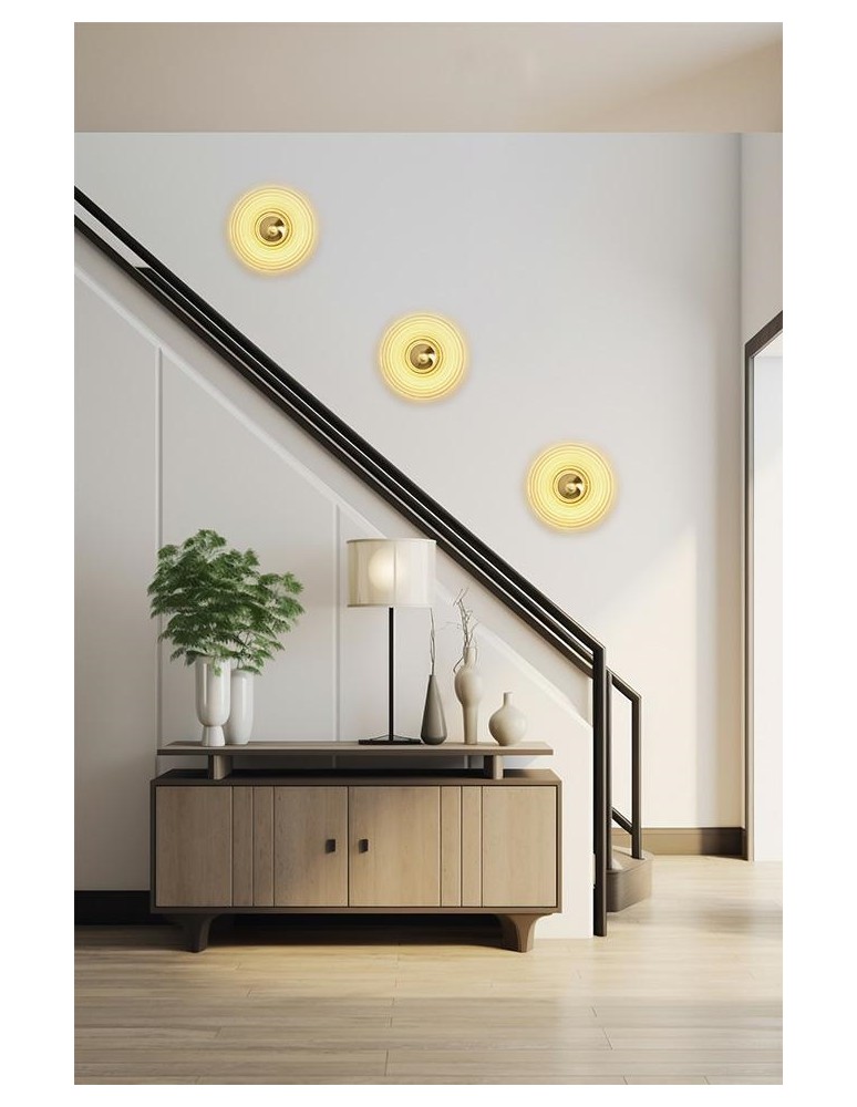 Designer wall lamps - MOOSEE ONDA gold wall lamp (MSE1501100146) - product kolory-swiatla.pl 7