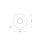 Designer wall lamps - MOOSEE ONDA gold wall lamp (MSE1501100146) - product 8