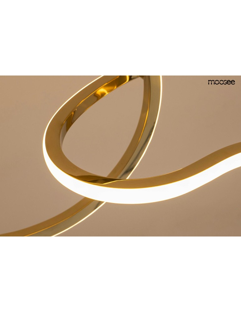 Pendant lamps over the island - MOOSEE JAZZ 5 gold pendant lamp (MSE1501100202) - product kolory-swiatla.pl 9