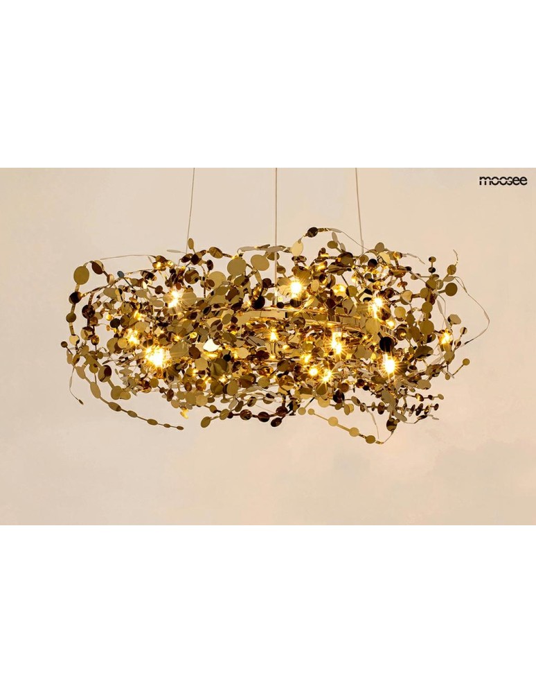 Designer pendant lamps - MOOSEE MONETE 60 gold pendant lamp (MSE1501100174) - product kolory-swiatla.pl 3