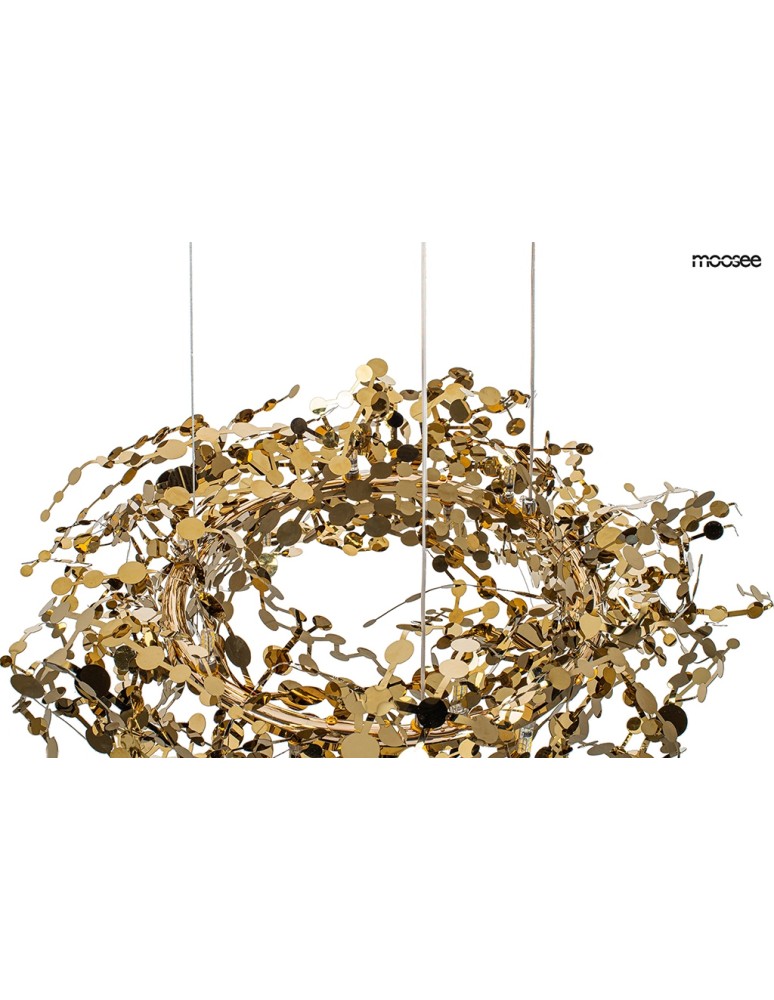 Designer pendant lamps - MOOSEE MONETE 60 gold pendant lamp (MSE1501100174) - product kolory-swiatla.pl 7
