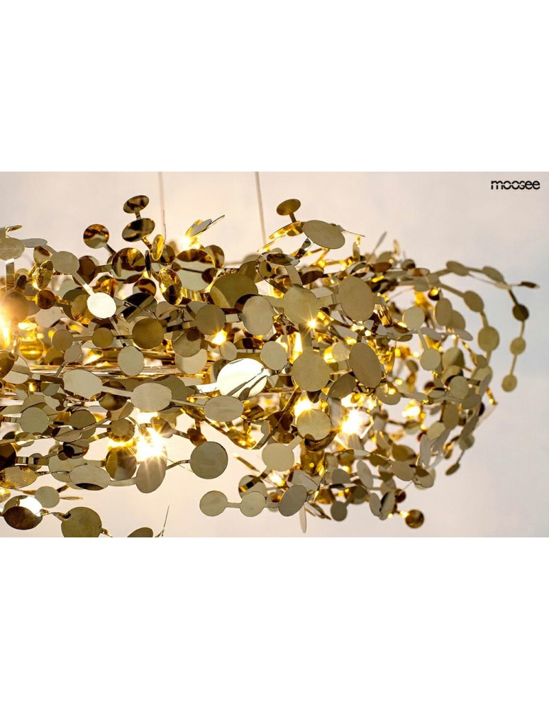 Designer pendant lamps - MOOSEE MONETE 80 gold pendant lamp (MSE1501100176) - product kolory-swiatla.pl 4