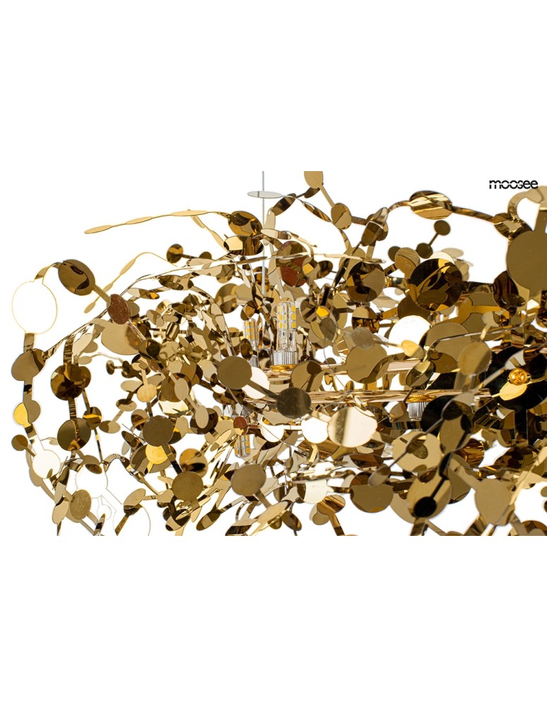 Designer pendant lamps - MOOSEE MONETE 80 gold pendant lamp (MSE1501100176) - product kolory-swiatla.pl 5