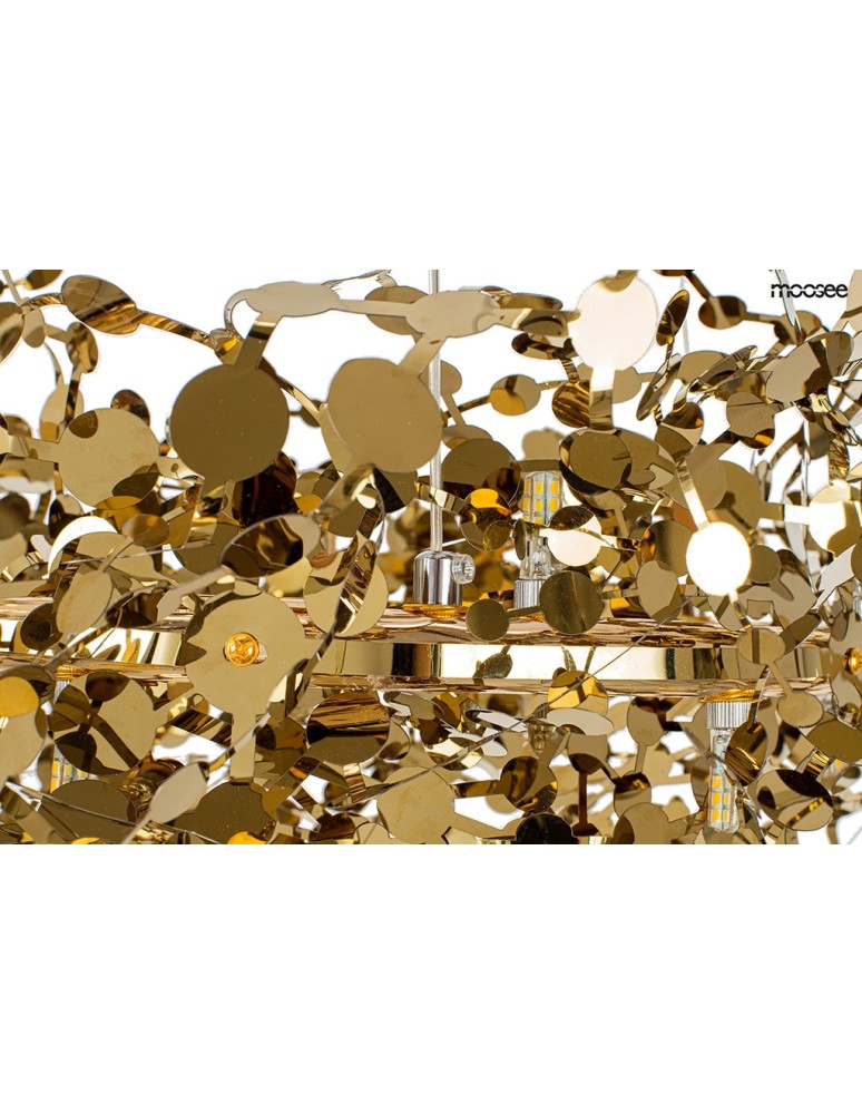 Designer pendant lamps - MOOSEE MONETE 80 gold pendant lamp (MSE1501100176) - product kolory-swiatla.pl 6