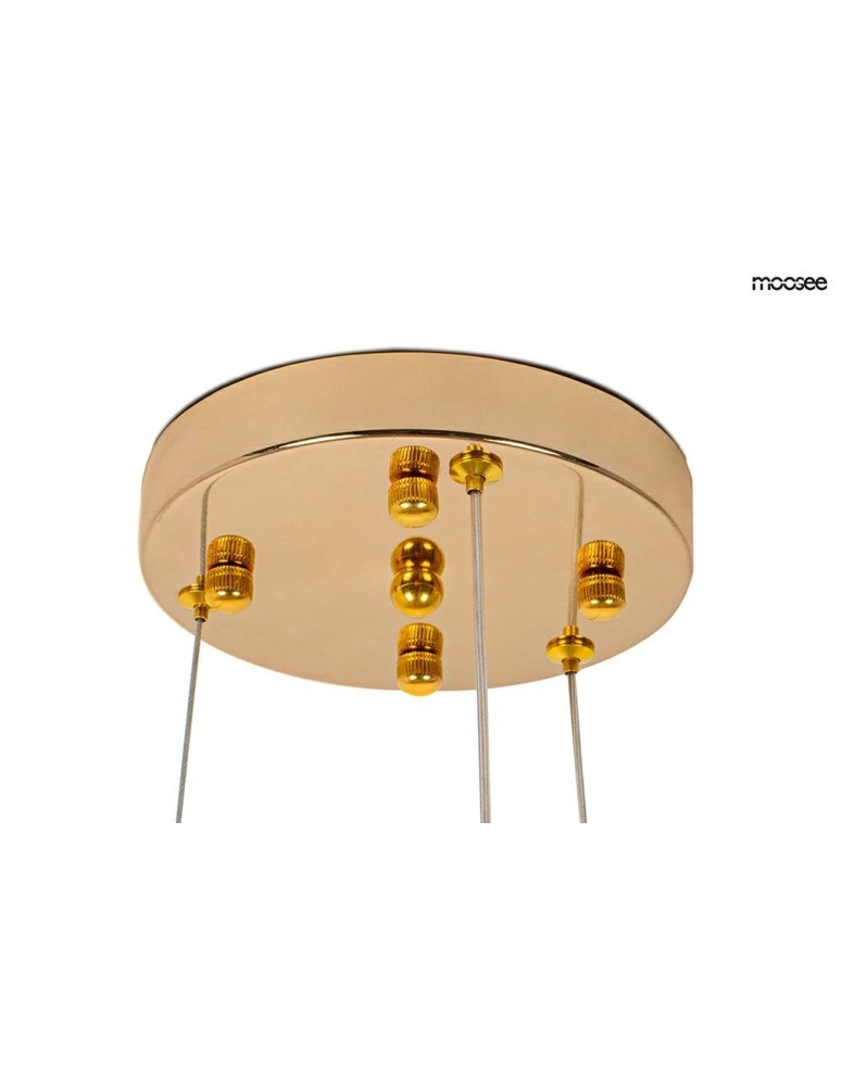 Designer pendant lamps - MOOSEE MONETE 80 gold pendant lamp (MSE1501100176) - product kolory-swiatla.pl 8