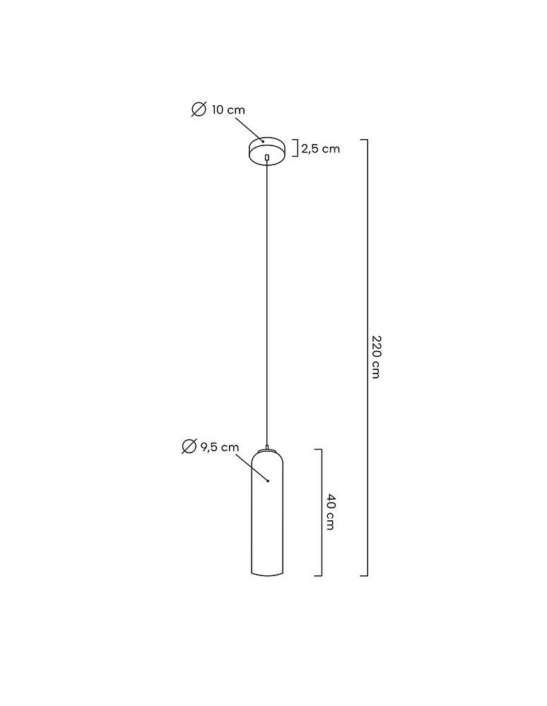 Single pendant lamps - MOOSEE pendant lamp SLACK white (MSE1501100143) - product kolory-swiatla.pl 7