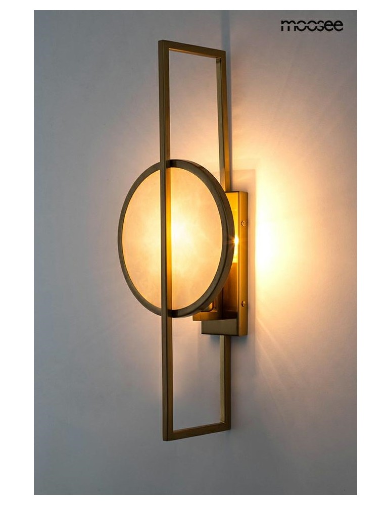Designer wall lamps - MOOSEE TROYA gold wall lamp (MSE1501100144) - product kolory-swiatla.pl 2