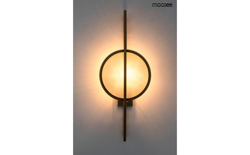 MOOSEE lampa ścienna TROYA złota (MSE1501100144)