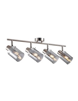Italux Sardo Spotlight/Spot Silver Smoked 4xE14 40W SPL-5581-4-SC-SG