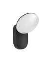 Italux Monti 4K Outdoor Wall Mount Black Sandblasted IP54 1xLED 7W 4000K OWL-6214-4K