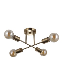 Italux Formio Wisząca Mosiądz miodowy 4xE27 40W PND-4052-4-HBR - product 2