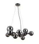 Pendant lamps spheres - Italux Canello Pendant Black matte 11xG9 5W PND-406007-11A-BL - product 1