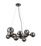 Pendant lamps spheres - Italux Canello Pendant Black matte 11xG9 5W PND-406007-11A-BL - product 2